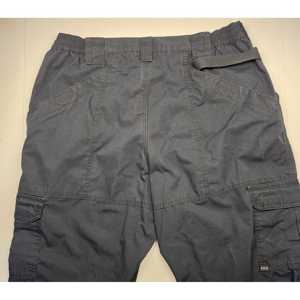 5.11 Tactical Mens Size 38x30 Blue Rip Stop Cargo Pants - Picture 2 of 12